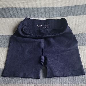 ZYIA Navy Blue Bike Shorts